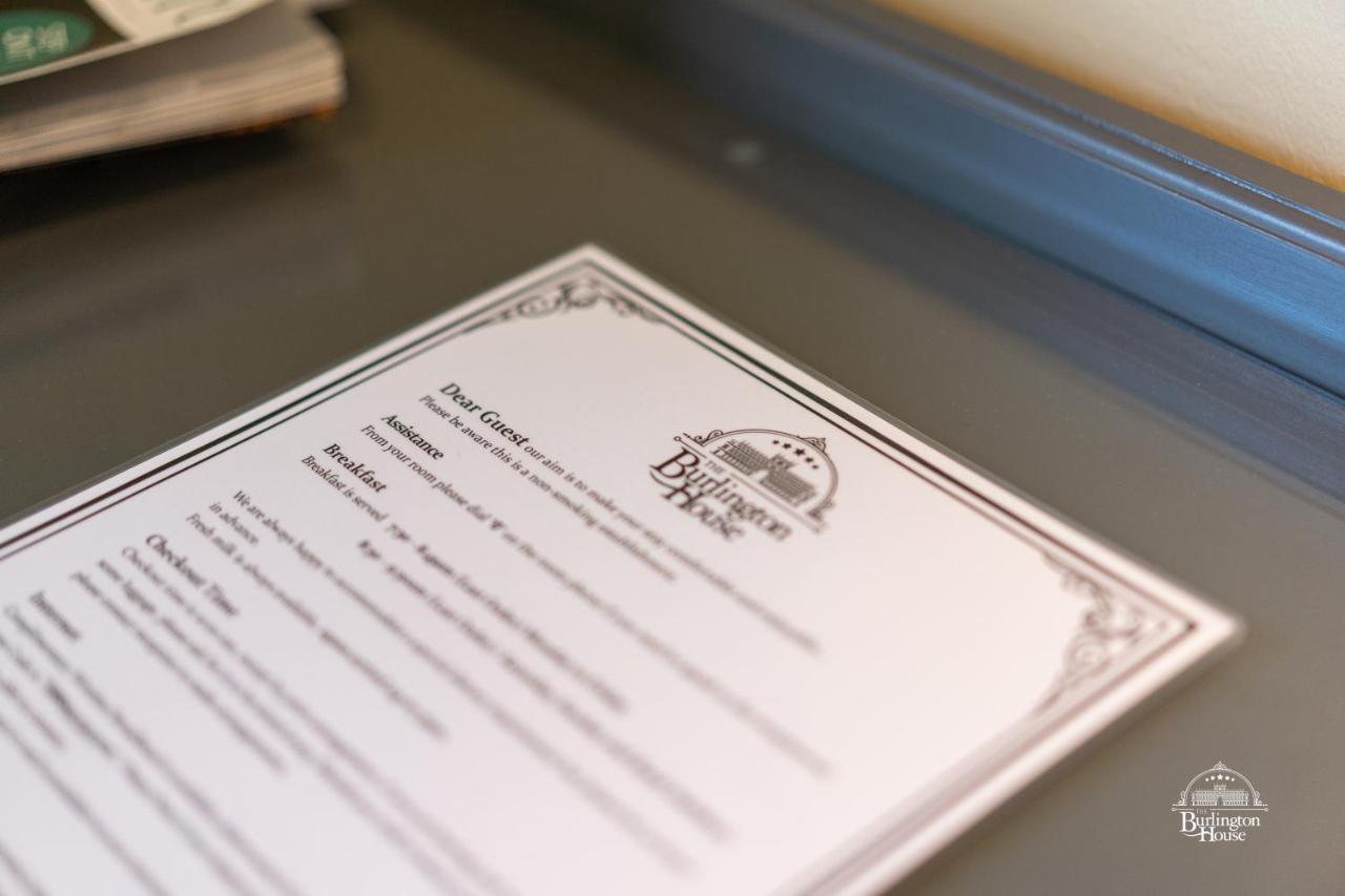 Burlington House Boutique Bed & Breakfast Oxford Dış mekan fotoğraf A letter from the President of the United States